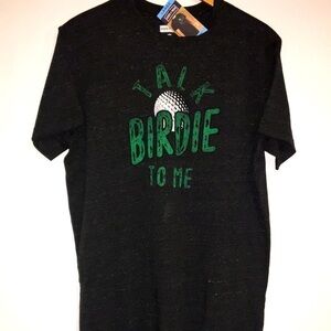Talk Birdie to Me graphic T shirt Sz Large NWT